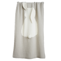 плед розовый зайка малый в Сыктывкаре