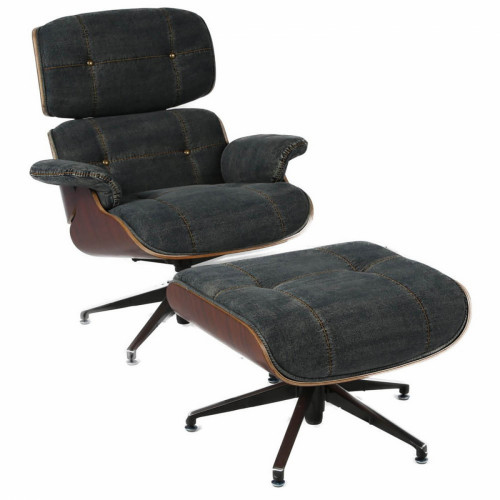 кресло jeans dark серое в Сыктывкаре