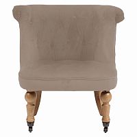 кресло amelie french country chair бежевое в Сыктывкаре