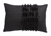подушка с объемным узором giselle dark gray в Сыктывкаре