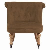 кресло amelie french country chair коричневое в Сыктывкаре