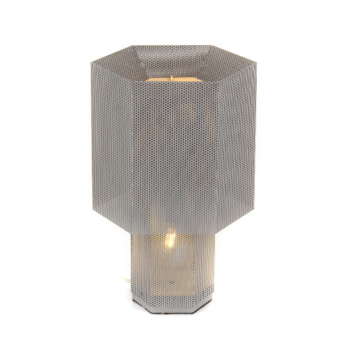настольная лампа km0130p-1 silver от delight collection в Сыктывкаре