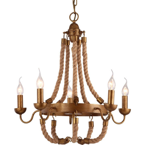 подвесная люстра arte lamp amaca a8957lm-5bz в Сыктывкаре