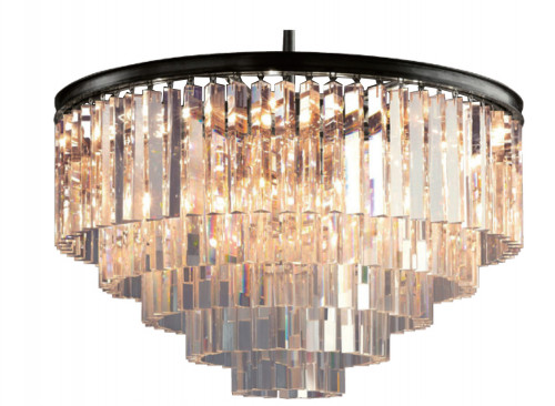 люстра odeon 5 rings черное основание в Сыктывкаре