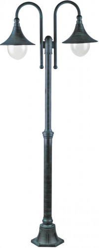 садово-парковый светильник arte lamp malaga a1086pa-2bg в Сыктывкаре