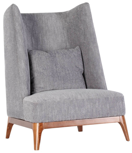 кресло bruno monsoon серое в Сыктывкаре