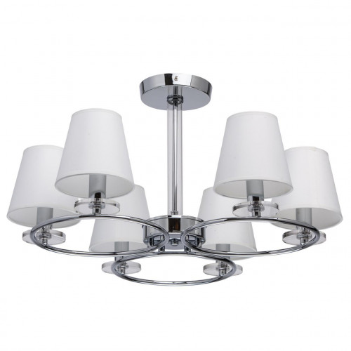 потолочная люстра mw-light онтарио 1 692010106 белая в Сыктывкаре