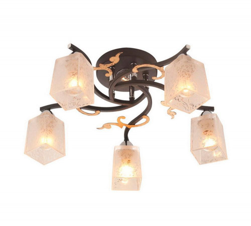 потолочная люстра idlamp edda 206/5pf-blackchrome в Сыктывкаре