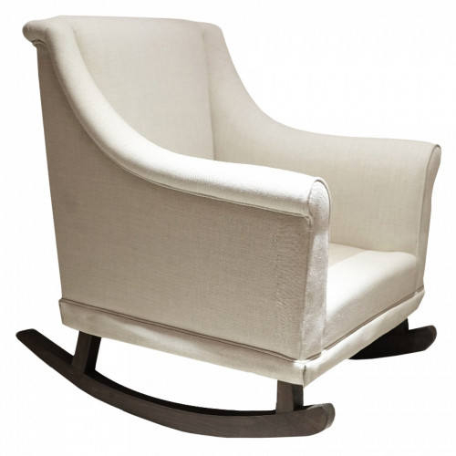 детское кресло-качалка soft белое в Сыктывкаре