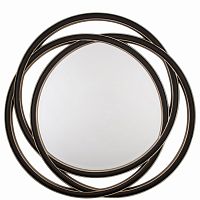 зеркало круглое черное большое диаметр 120 см round s в Сыктывкаре