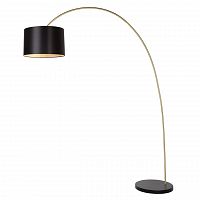 торшер дизайнерский lucide paxi black gold в Сыктывкаре