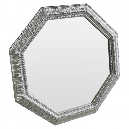 зеркало серебряное восьмиугольное с декором sparkle silver в Сыктывкаре