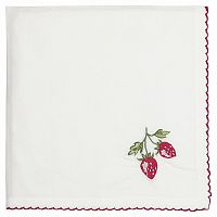 салфетка strawberry red w/embroidery в Сыктывкаре