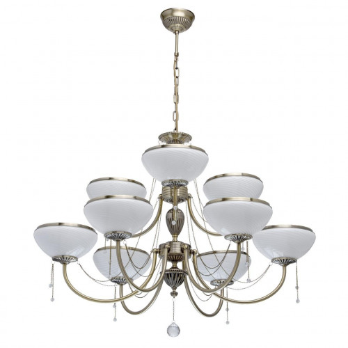 подвесная люстра mw-light фелиция 347019309 белая в Сыктывкаре