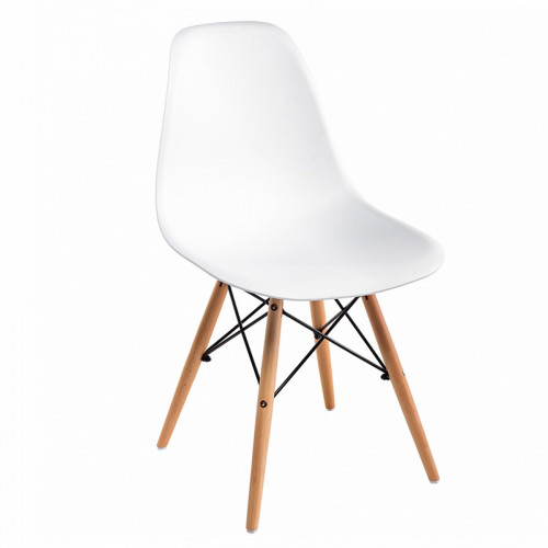 стул деревянный eames pc-015 white в Сыктывкаре