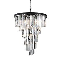 люстра helix clear от delight collection прозрачная/черная в Сыктывкаре
