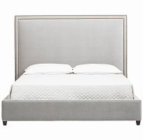 кровать dakotad 90х200 серый р в Сыктывкаре