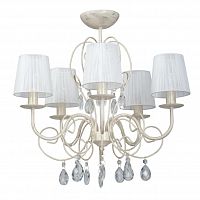 потолочная люстра vitaluce v1186/5pl белая в Сыктывкаре