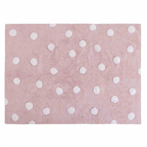 ковер polka dots розовый-белый в Сыктывкаре