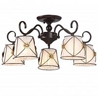 потолочная люстра arte lamp 72 a5495pl-5br в Сыктывкаре