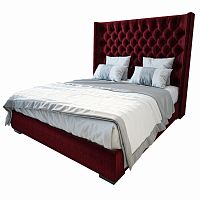 кровать большая 200х200 jackie king красная в Сыктывкаре