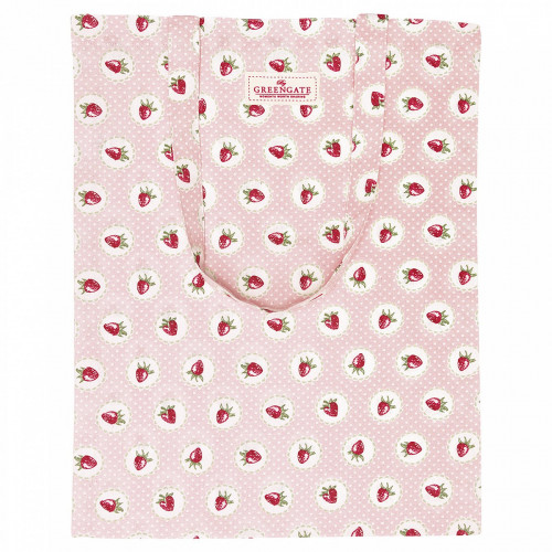 сумка хлопковая strawberry pale pink в Сыктывкаре