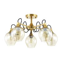 потолочная люстра lumion megan 3777/5c желтая в Сыктывкаре