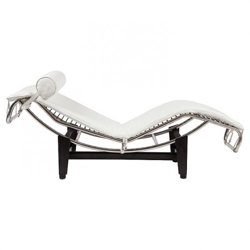 шезлонг chaise longue lc4 белый в Сыктывкаре