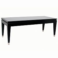 столик журнальный black glass top чёрный в Сыктывкаре