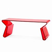 стол кофейный acrylic красный красный в Сыктывкаре