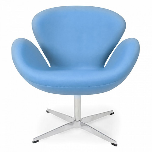 кресло swan chair голубое в Сыктывкаре