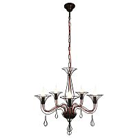 подвесная люстра arte lamp artefact a3225lm-5bk черная в Сыктывкаре