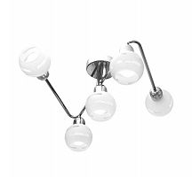потолочная люстра idlamp agostina 361/5a-whitechrome в Сыктывкаре