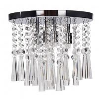 дизайнерская потолочная люстра spot light luxoria 9018428 хром в Сыктывкаре