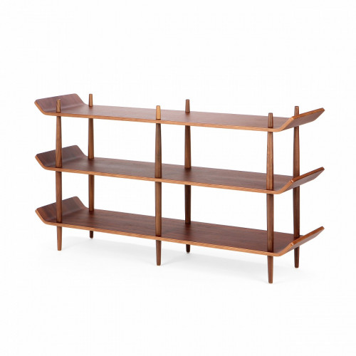 стеллаж bentwood двойной темно-коричневый в Сыктывкаре
