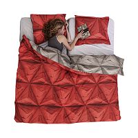 постельное белье оригами красный (200*220) в Сыктывкаре