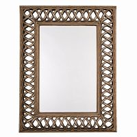 зеркало прямоугольное настенное латунь cross stitch framed в Сыктывкаре