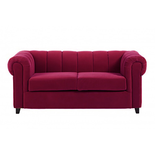 диван kartell прямой двухместный темно-розовый в Сыктывкаре