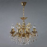 подвесная люстра ambiente leon 2128/8 wp new leaf в Сыктывкаре