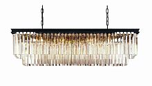 люстра odeon l120 black&glass серая, прозрачная в Сыктывкаре