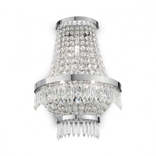 настенный светильник ideal lux caesar ap3 cromo в Сыктывкаре