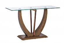 стол piano 127х46х75 см розовое золото, орех в Сыктывкаре