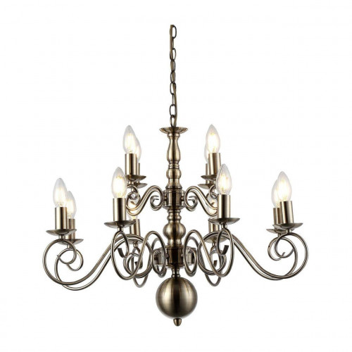 подвесная люстра arte lamp a1129lm-12ab в Сыктывкаре