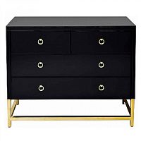 комод classic black черный, золото в Сыктывкаре
