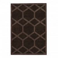 ковер ashton cocoa coffe 120x170 коричневый в Сыктывкаре