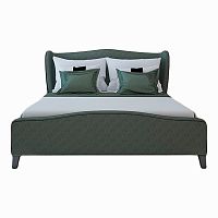 кровать двуспальная 160х200 серая azhur в Сыктывкаре
