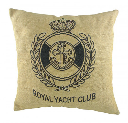 подушка с гербом королевского royal yacht club в Сыктывкаре