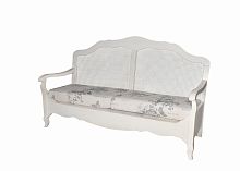 французкая лавочка mobilier de maison серо-белая в Сыктывкаре