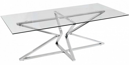 стол журнальный cubic silver хром в Сыктывкаре