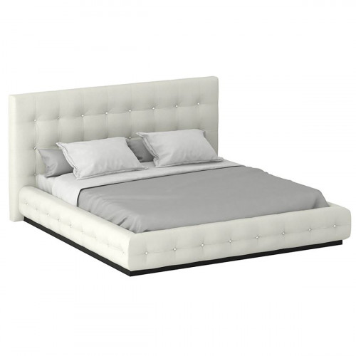 кровать двуспальная 160х200 белая kristal white в Сыктывкаре